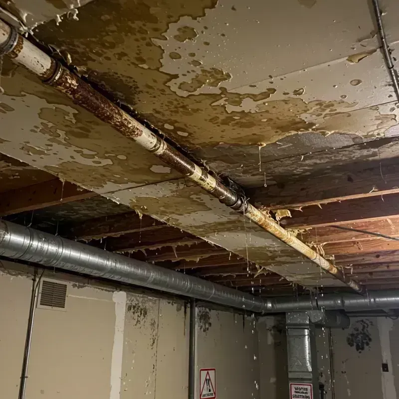 Ceiling Water Damage Repair in Lake Koshkonong, WI